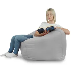 Poltrona Pouf Sacco Seduta da Terra Cubo Amalfi - Velluto Soft – vista 63
