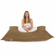 Beige Cuscino Morbido XXL Moderno