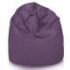 Pouf Poltrona Sacco Lavanda Peluche Viola