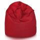 Pouf Sacco Poltrona Rosso Tessuto