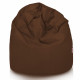 Pouf Sacco Seduta Cacao Tessuto