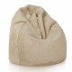 Beige Dot Pouf Poltrona Sacco