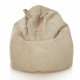 Beige Dot Pouf Sacco Bambini