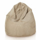 Beige Dot Pouf Poltrona Sacco XL