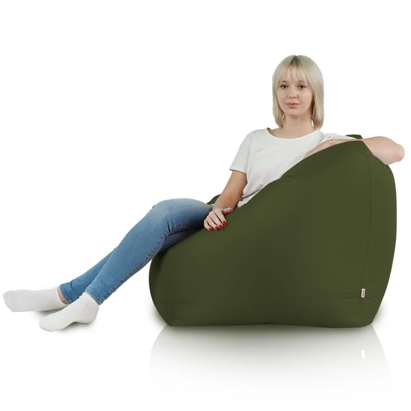 Poltrona Pouf Sacco Seduta da Terra Amalfi - Outdoor Pro per esterno Impermeabile – vista 3