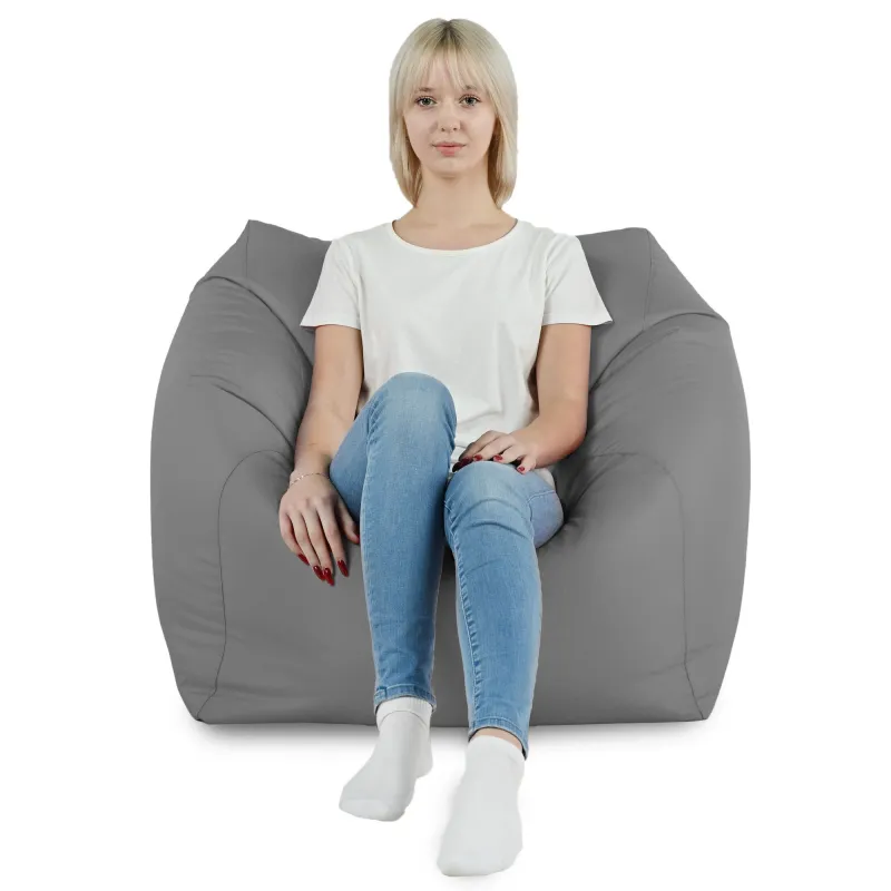 Poltrona Pouf Sacco Seduta da Terra Amalfi - Outdoor Pro per esterno Impermeabile – vista 4