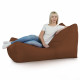 Marrone Chaise Long Mare Grande