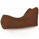 Marrone Chaise Long Mare Grande