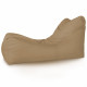 Beige Chaise Long Da Esterno Nylon
