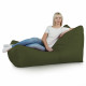 Verde Scuro Chaise Long Polistirolo