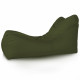 Verde Scuro Chaise Long Polistirolo