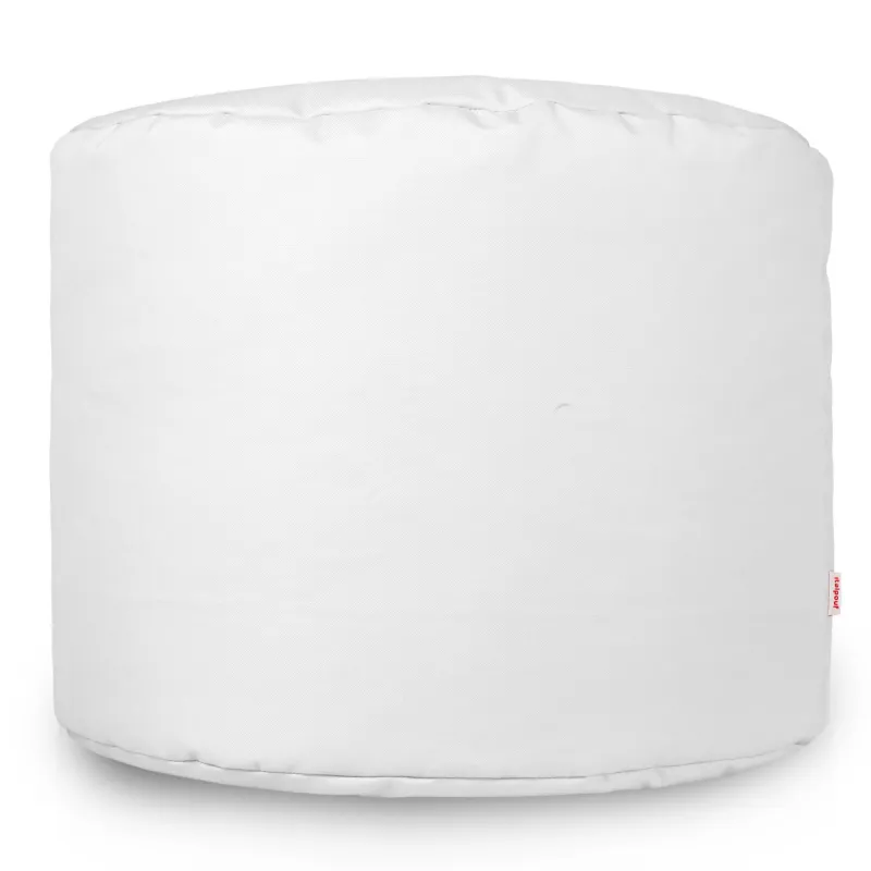 Bianco Pouf Da Esterno Seduta