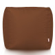 Marrone Pouf Giardino Esterno Comodo