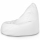 Bianco Pouf Poltrona Sacco XXL Esterno