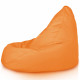 Arancione Pouf Poltrona Sacco XXL Esterno Comodo