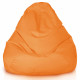 Arancione Pouf Poltrona Sacco XXL Esterno Comodo