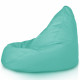 Turchese Pouf Poltrona Sacco XXL Esterno Grande