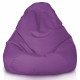 Viola Pouf Poltrona Sacco XXL Esterno Grande