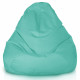 Turchese Pouf Poltrona Sacco XXL Esterno Grande