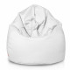 Bianco Pouf Sacco Bambini Esterno Fagiolo
