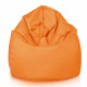 Arancione Pouf Sacco Bambini Esterno Terrazza