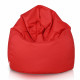 Rosso Pouf Sacco Bambini Esterno Moderno