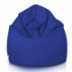 Blu Pouf Sacco Bambini Esterno Fagiolo