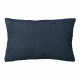 Blu navy bouclé cuscino rettangolare
