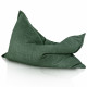 Verde scuro bouclé cuscino gigante per bambini