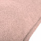 Rosa cipria bouclé cuscino gigante per bambini