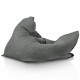 Grigio bouclé cuscino gigante per bambini