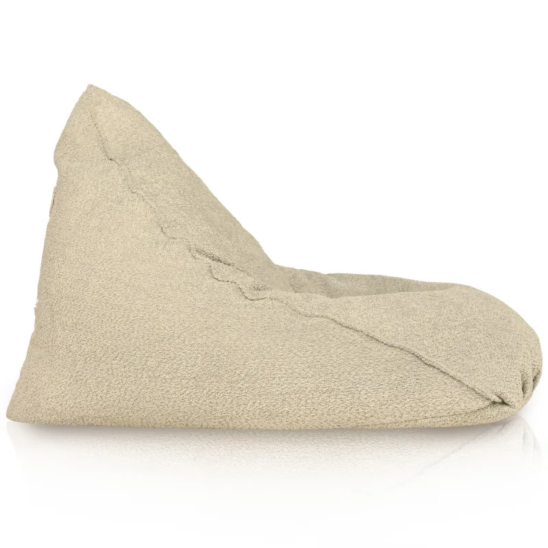 Poltrona Pouf Sacco Seduta XL Bermuda - Tessuto Bouclè – vista 2