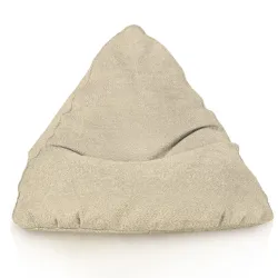Poltrona Pouf Sacco Seduta XL Bermuda - Tessuto Bouclè – vista 3