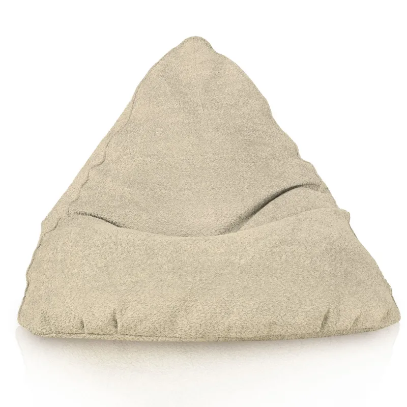 Poltrona Pouf Sacco Seduta XL Bermuda - Tessuto Bouclè – vista 3