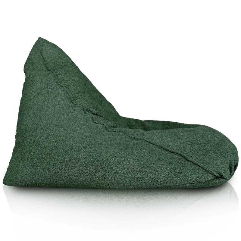 Poltrona Pouf Sacco Seduta XL Bermuda - Tessuto Bouclè – vista 2