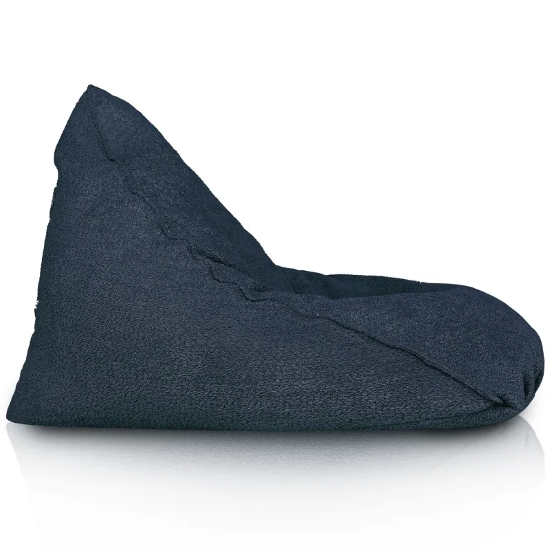 Poltrona Pouf Sacco Seduta XL Bermuda - Tessuto Bouclè – vista 2