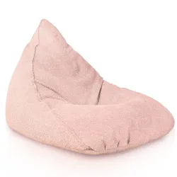 Poltrona Pouf Sacco Seduta XL Bermuda - Tessuto Bouclè