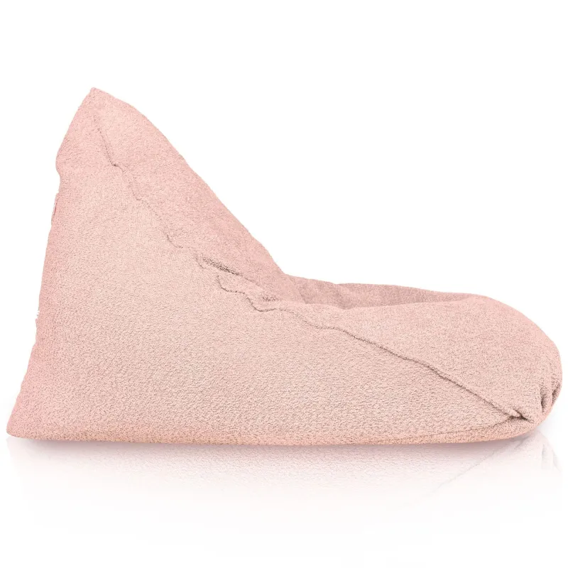 Poltrona Pouf Sacco Seduta XL Bermuda - Tessuto Bouclè – vista 2