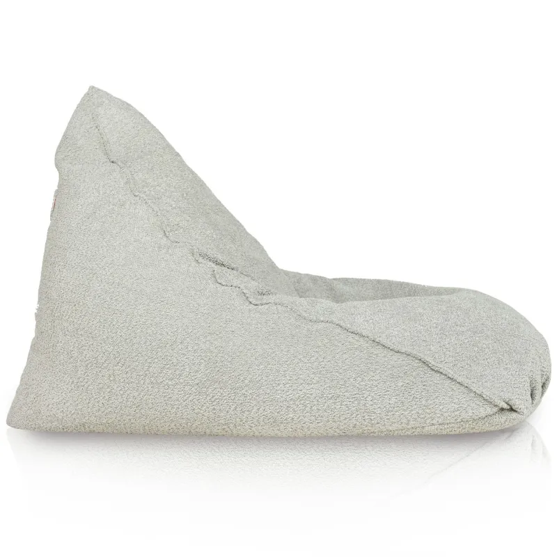 Poltrona Pouf Sacco Seduta XL Bermuda - Tessuto Bouclè – vista 2