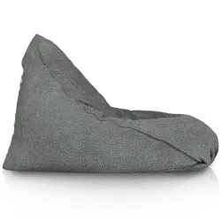 Poltrona Pouf Sacco Seduta XL Bermuda - Tessuto Bouclè – vista 2
