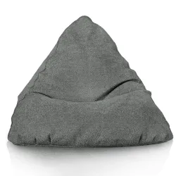 Poltrona Pouf Sacco Seduta XL Bermuda - Tessuto Bouclè – vista 3