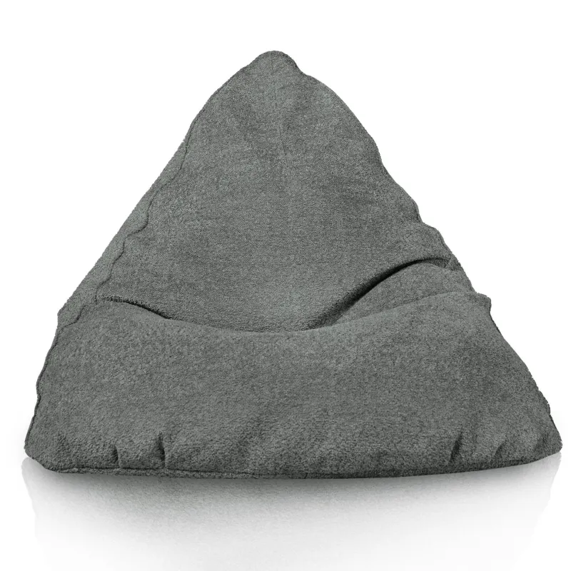 Poltrona Pouf Sacco Seduta XL Bermuda - Tessuto Bouclè – vista 3