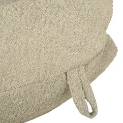 Poltrona Pouf Sacco XXL per adulti Gigante - Tessuto Bouclè – vista 4
