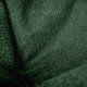Verde scuro grande pouf sacco XL bouclé