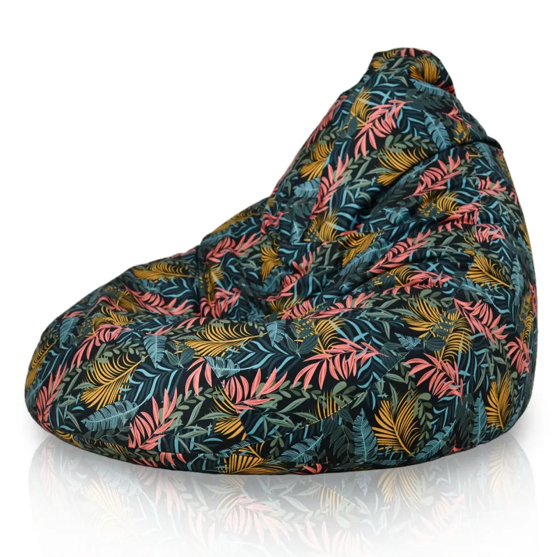 Poltrona Pouf Sacco a Pera XXL Drop - Tessuto Stampato Premium – vista 9