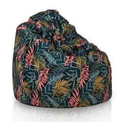 Poltrona Pouf Sacco per bambini -Tessuto Stampato Premium