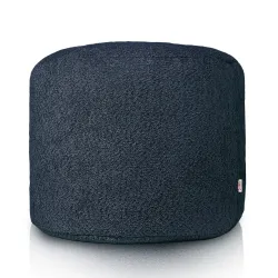 Pouf Rotondo Cilindro - Tessuto Bouclè – vista 2