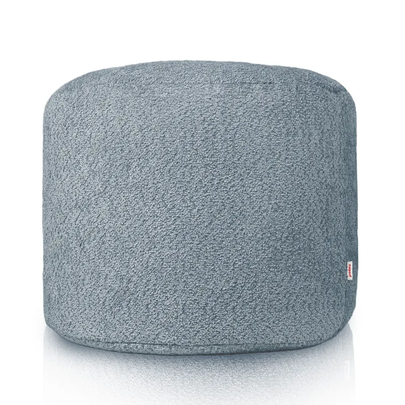 Pouf Rotondo Cilindro - Tessuto Bouclè – vista 2
