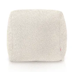 Pouf Cubo Quadrato - Tessuto Bouclè – vista 2