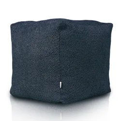 Pouf Cubo Quadrato - Tessuto Bouclè – vista 3